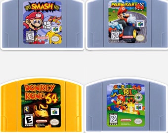 Nintendo 64 Classic Games Magneet set van 4