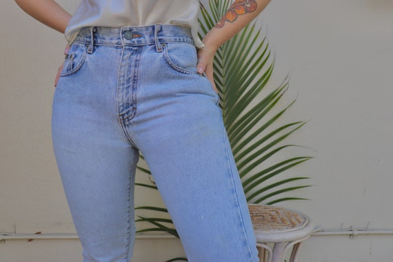 Vintage Calvin Klein Jeans - 1990s - Light Wash D… - image 3