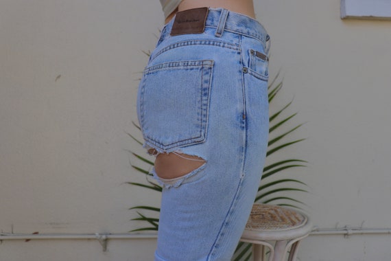 Vintage Calvin Klein Jeans - 1990s - Light Wash D… - image 2
