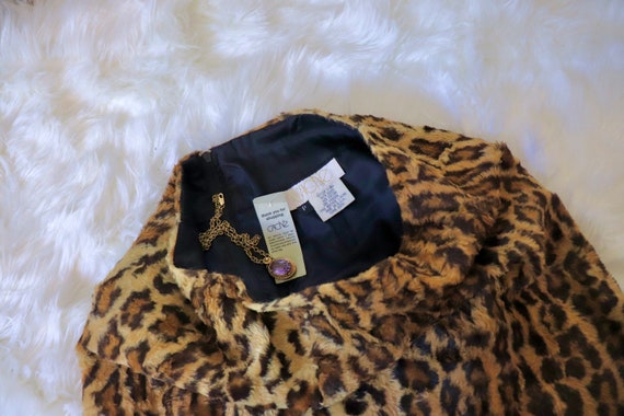 Vintage Fur Mini Skirt - 1990s to Y2K - Animal Pr… - image 7