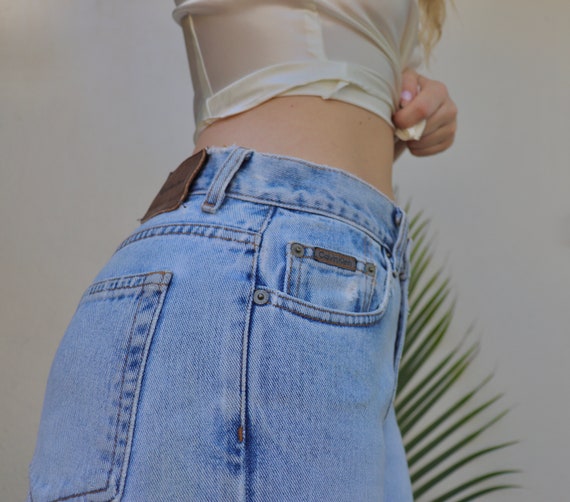 Vintage Calvin Klein Jeans - 1990s - Light Wash D… - image 1