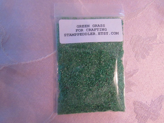 Strukturiertes grnes Gras zum Basteln - Etsy.de