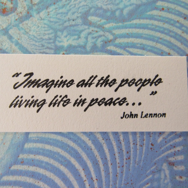 Imagine Peace...
