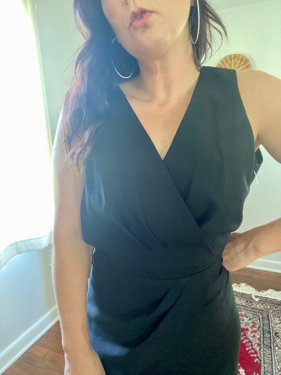 Robe Theory Evian Noire Et Ivoire Taille Petite Small (PS) - Neuf Avec étiquettes - Mi-longue