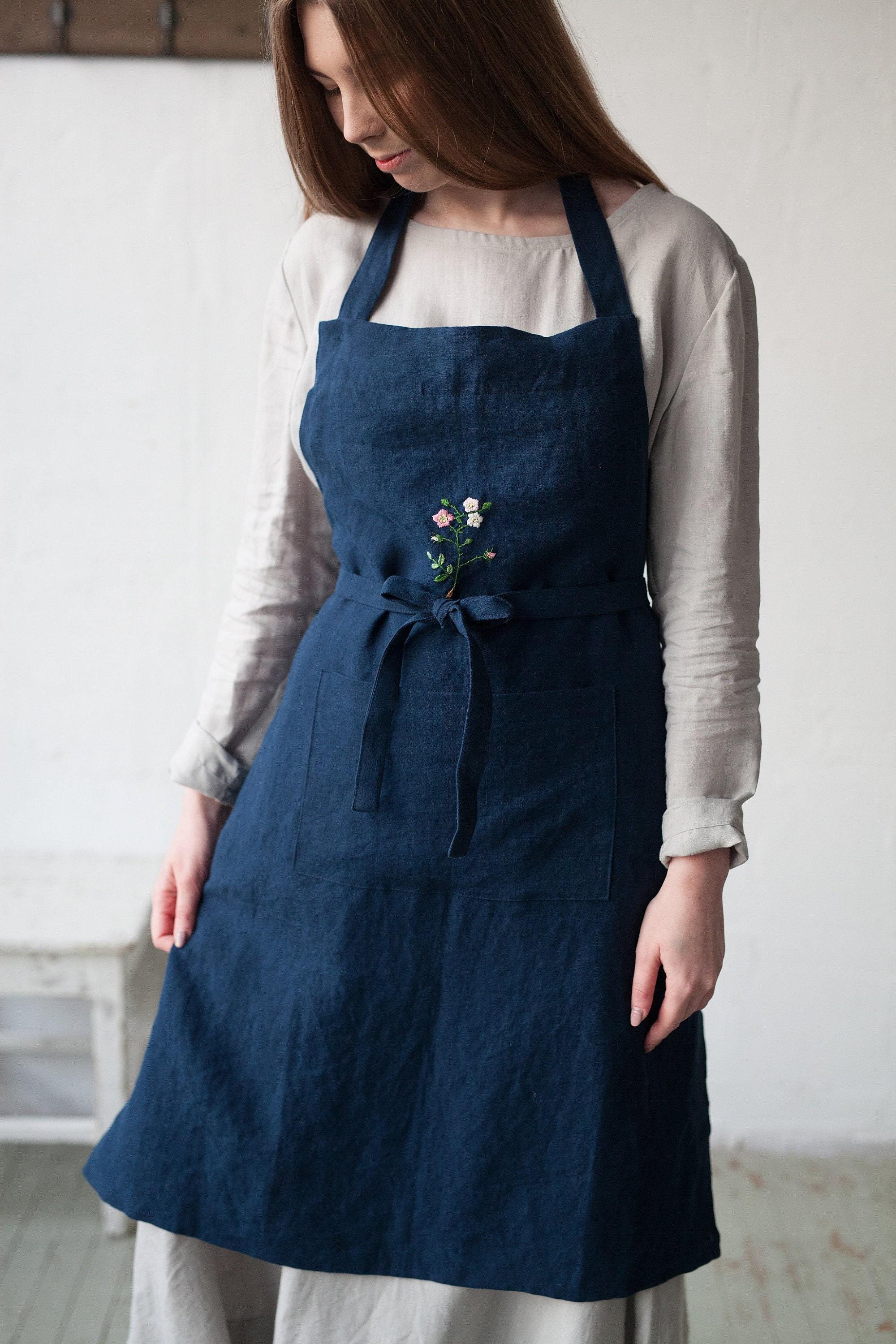 Amazon.com: NLUS Extra Large Aprons for Men, Adjustable Navy