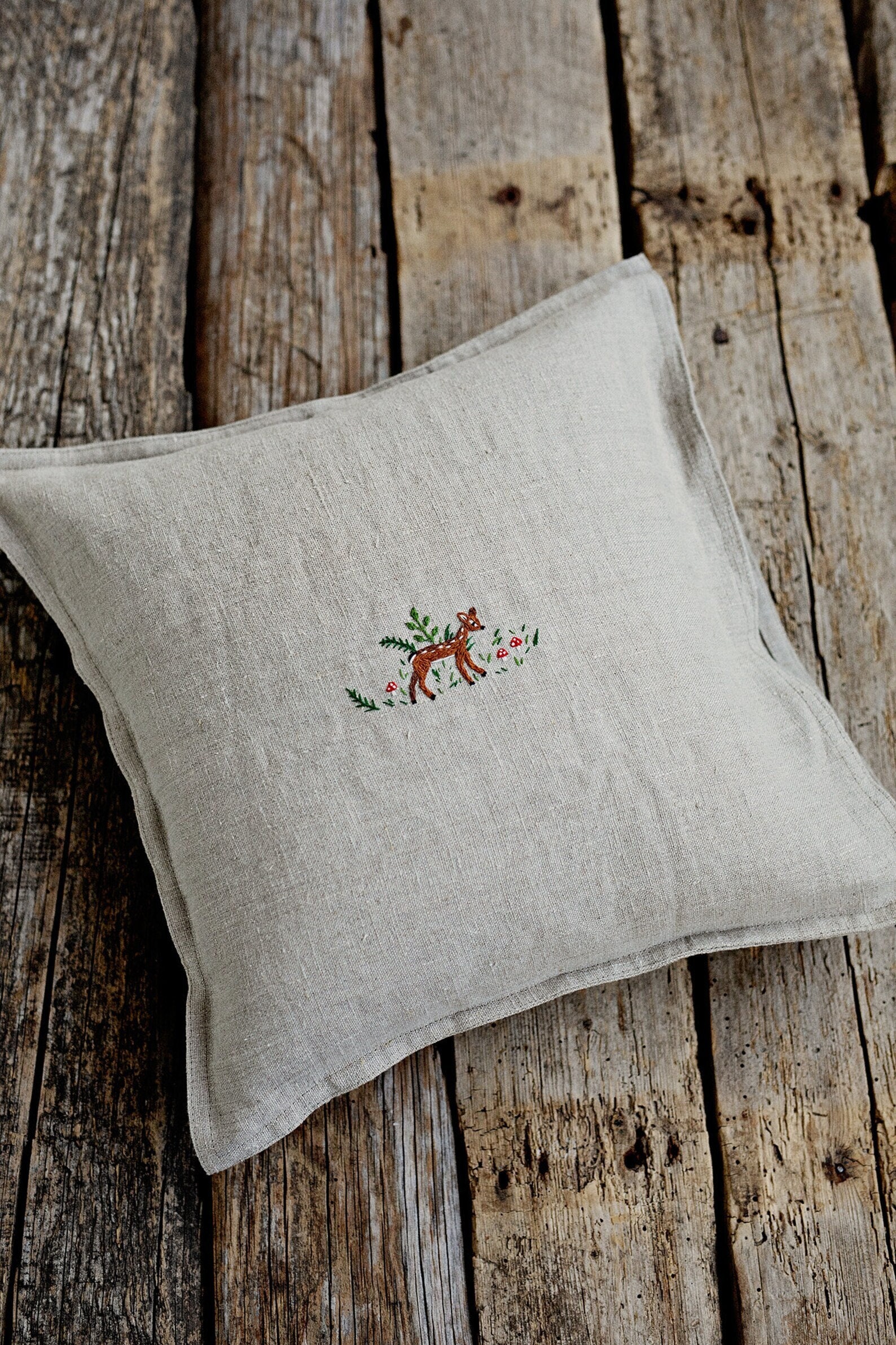 Embroidery baby top pillow cases