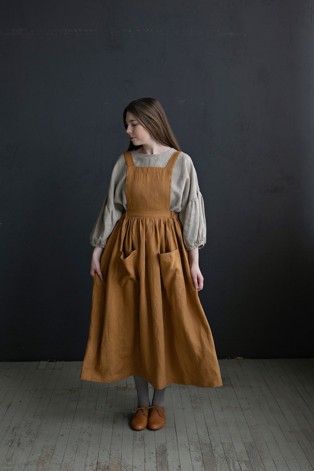Pinafore dresses for clearance elderly