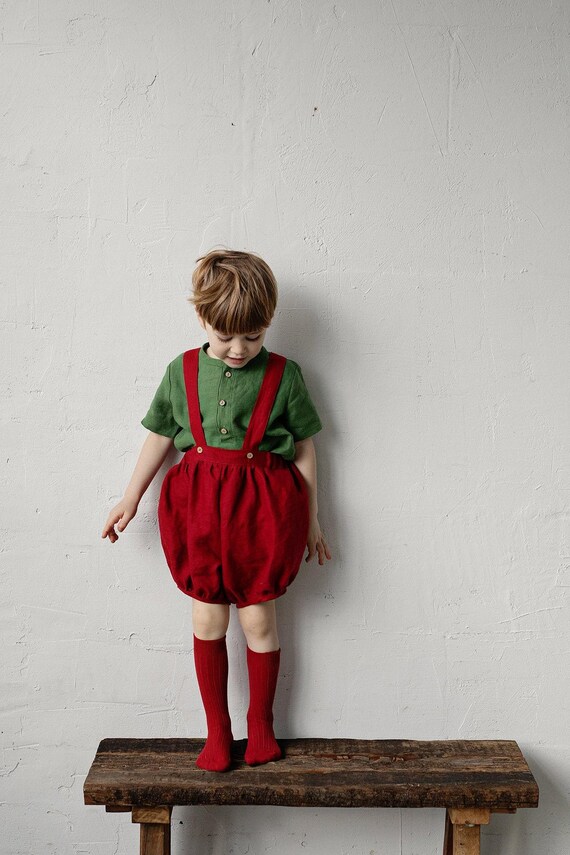 テディベア&チェリーのコロンとしたスタイ&コロンリボン(チェリー刺繍)