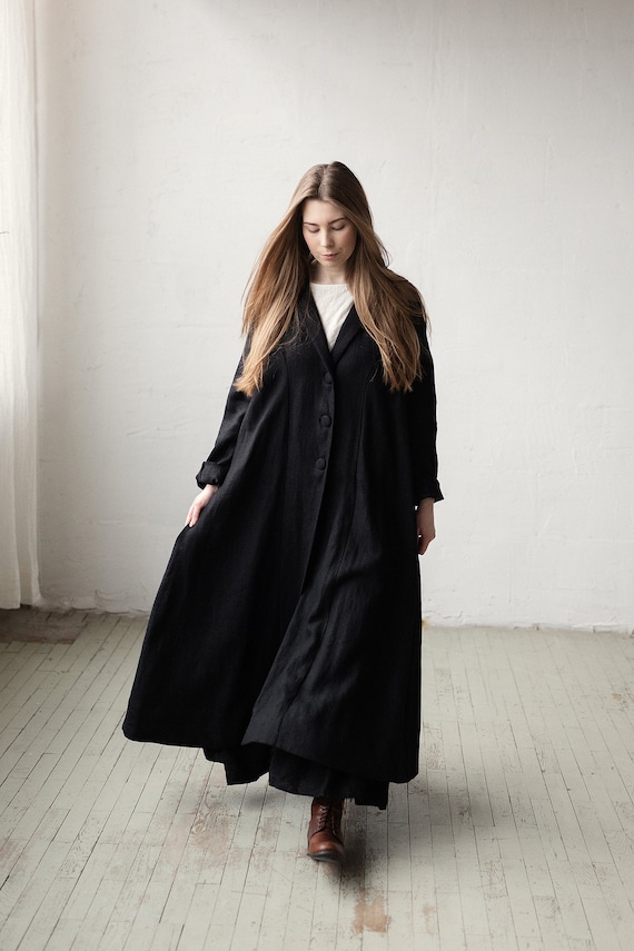 Sudadera negra de gran tamaño para mujer, abrigo de manga larga, estampado  floral, manga larga, paquete de mujer