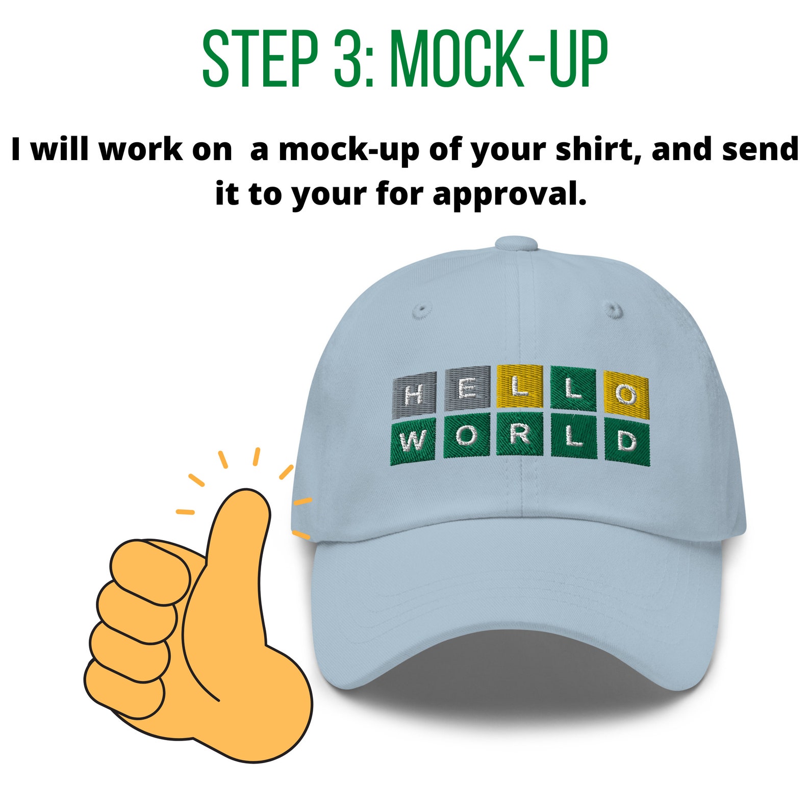 Custom Wordle Hat Wordle Dad Hat Custom Wordle Baseball Cap  Etsy