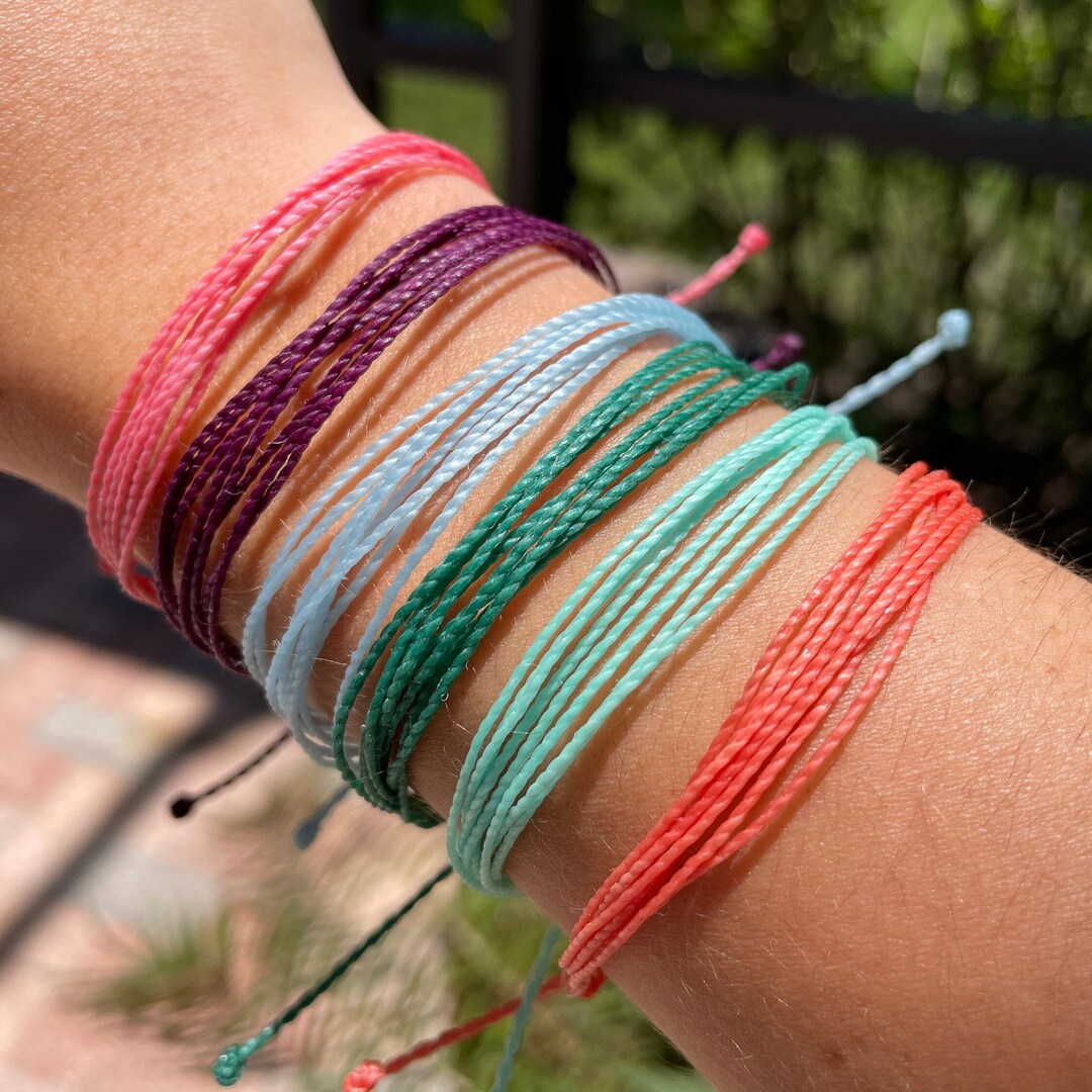Pura Vida Style Bracelet String Bracelet Adjustable Etsy(04)