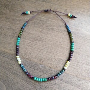Women&#39;s Spring/Summer Adjustable Boho Ankle Bracelet, Multi Colored Beaded Anklet, Casual Wear Anklet, Anklets for Women, Gift For Her