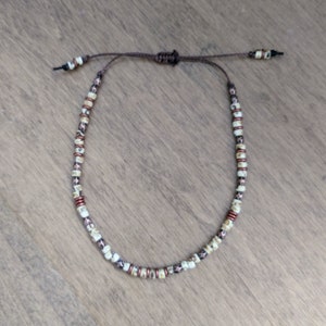 Women&#39;s Boho Ankle Bracelet, Beaded Anklet, Adjustable Ankle Bracelet, Casual Wear Anklet, Anklets for Women, Christmas Gift For Her