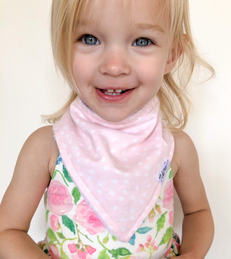 Baby Girl Bib Gift Set Newborn Gift Pacifier Clips Newborn Etsy