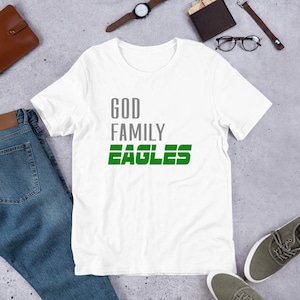 NFL, Eagles, Football, Unisex Shirts, Gifts, Philadelphia, Philly, Christmas Gift, For Him, For Her, Family, Religion, Faith
