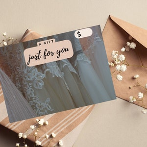 Hochzeitskleid-Geschenk-Kartenhalter