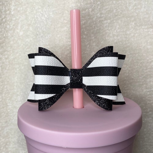 Straw Bow Toppers Straw Toppers Tumbler Toppers Starbucks Etsy