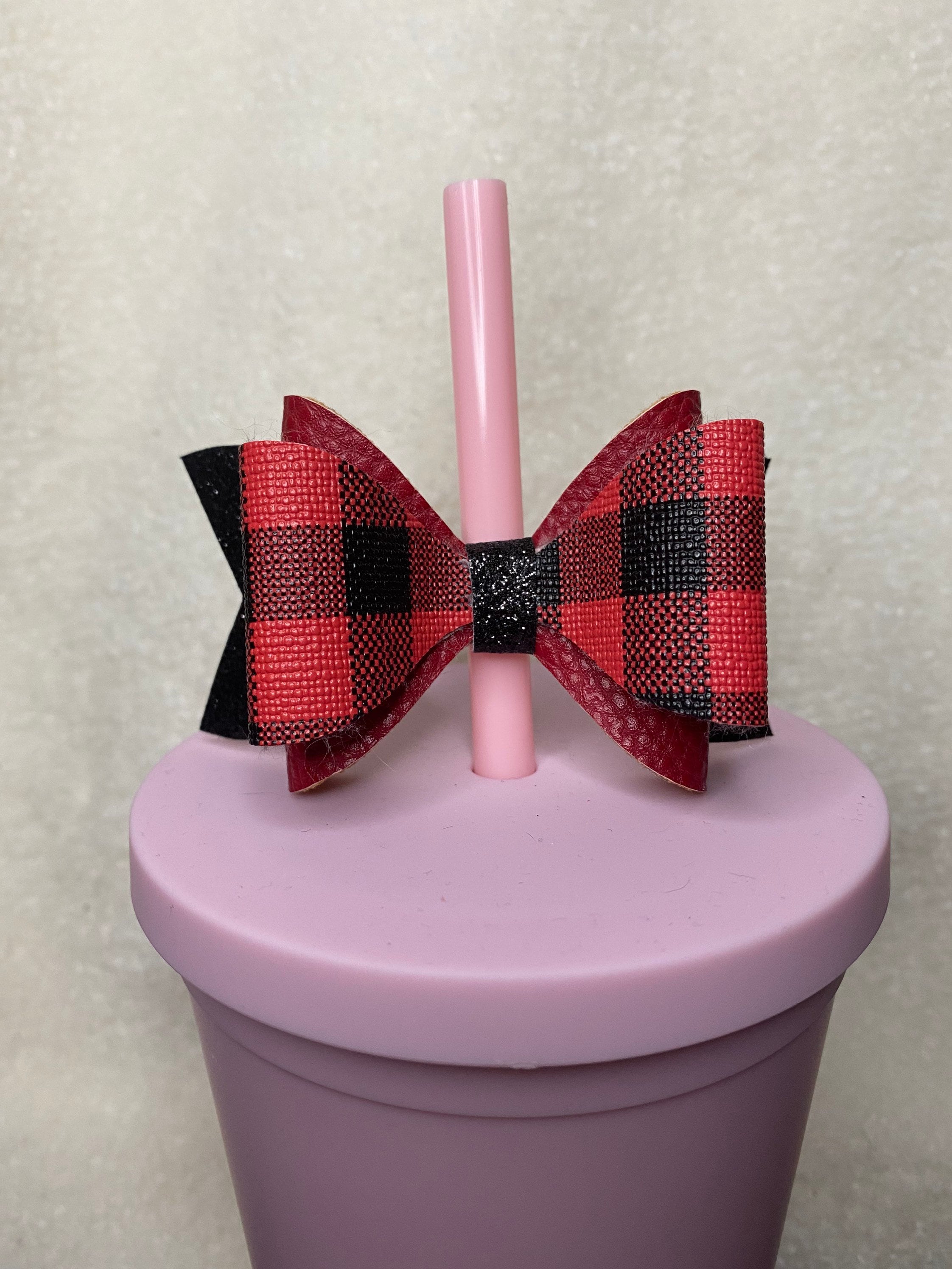 Bow straw topper Etsy