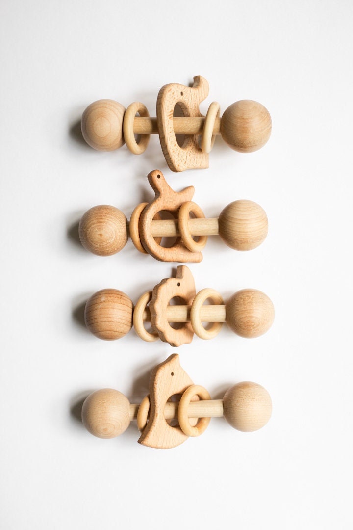 Homemade wooden best sale baby toys