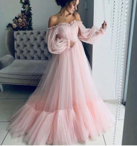 bohemian style prom dress