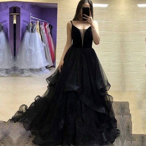 Black Wedding Dress - Etsy