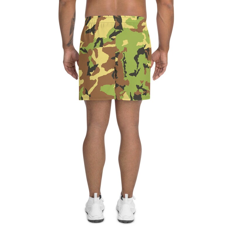 Camo Men/'s Athletic Long Shorts