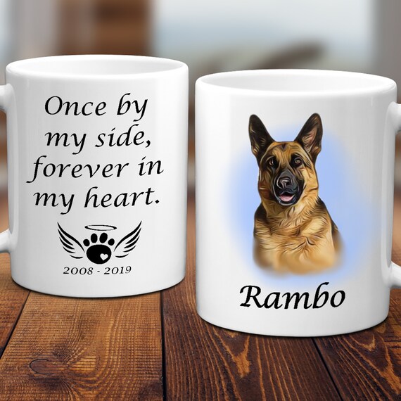 etsy personalized dog mug