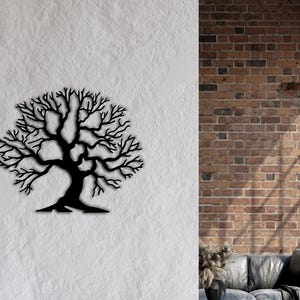 Bare Tree of Life Wall Art | 3D Wood Decor | Nature-Inspired Gift | Wooden Home Decor | Minimalist Tree Wall Art | Unique Tree Art