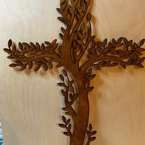 Tree of Life Cross for any occasion as a gift, Christmas, Birthday, Baptism, Wedding, Confirmation, Mothers Day, any special occasion.