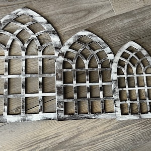 Distressed Cathedral Windows
