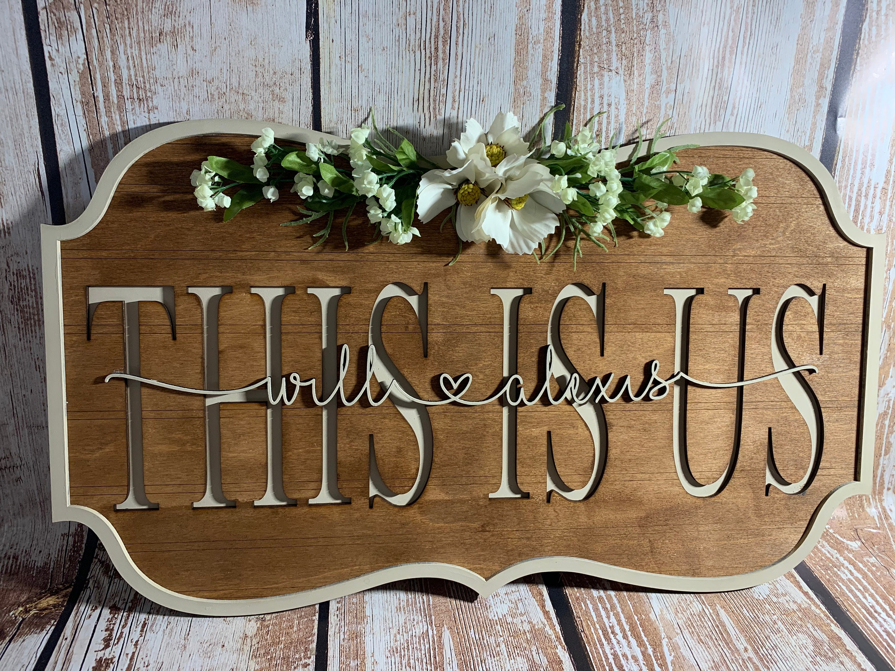 This Is Us Plaque Etsy