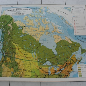 CARTE Scolaire Ecole H Varon  251 CANADA BRESIL (Vidal Lablache) vintage