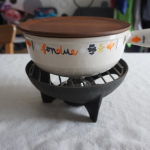 Le Creuset N° 16 Casserole En Fonte Orange Avec Poignée Vintage
