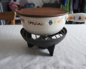 Caçarolas vintage Le CREUSET para fondue