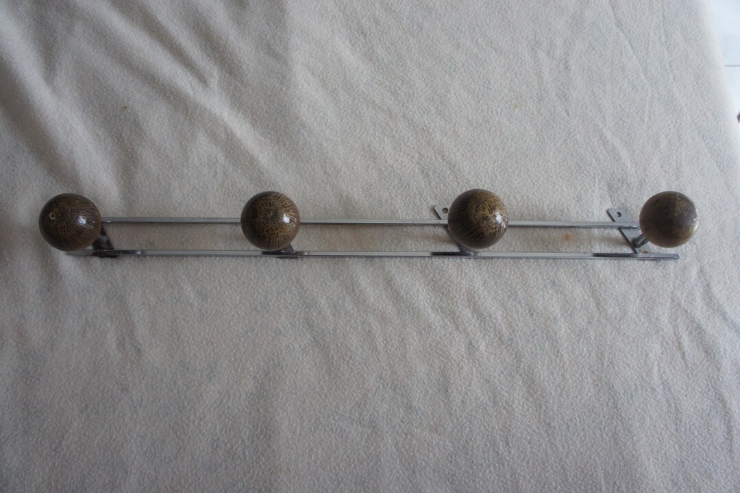 Old Loft Vintage Seventies 4-ball Coat Rack - Etsy Canada