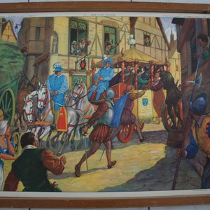 Old School POSTER Scuola ROSSIGNOL STORIA 33 34