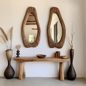 Entryway Table Live edge table Console Furniture Narrow Entry Way Table Farmhouse console table handmade rustic natural wood console table