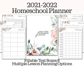 Download Homeschool Planner Etsy