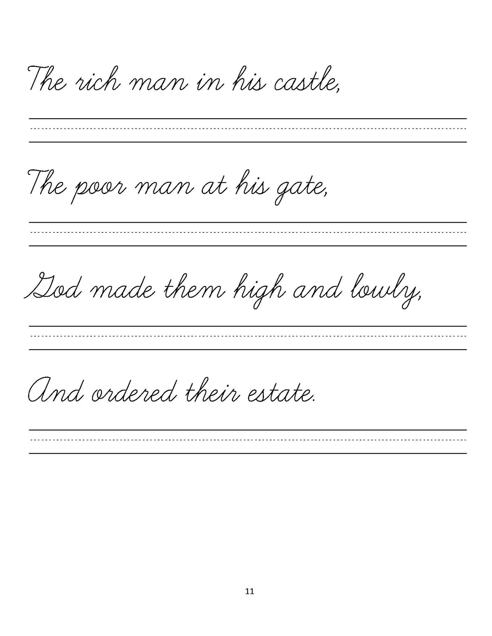Copy Work Copywork Printables Homeschool Copy Work Printables