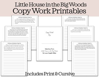 Copy Work Copywork Printables Homeschool Copy Work Printables ...