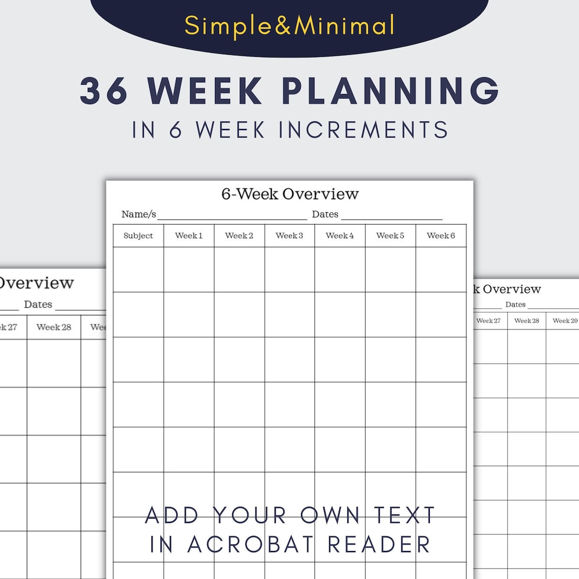Homeschool Planning Printable Homeschool Planner Insert Homeschool ...