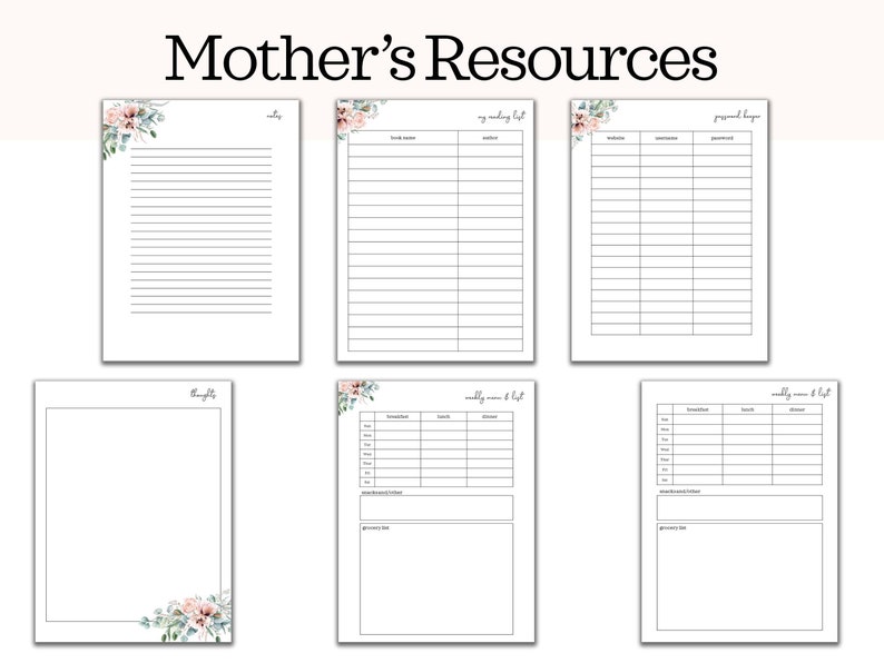 20222023 Homeschool Planner editable Homeschool Planner Etsy