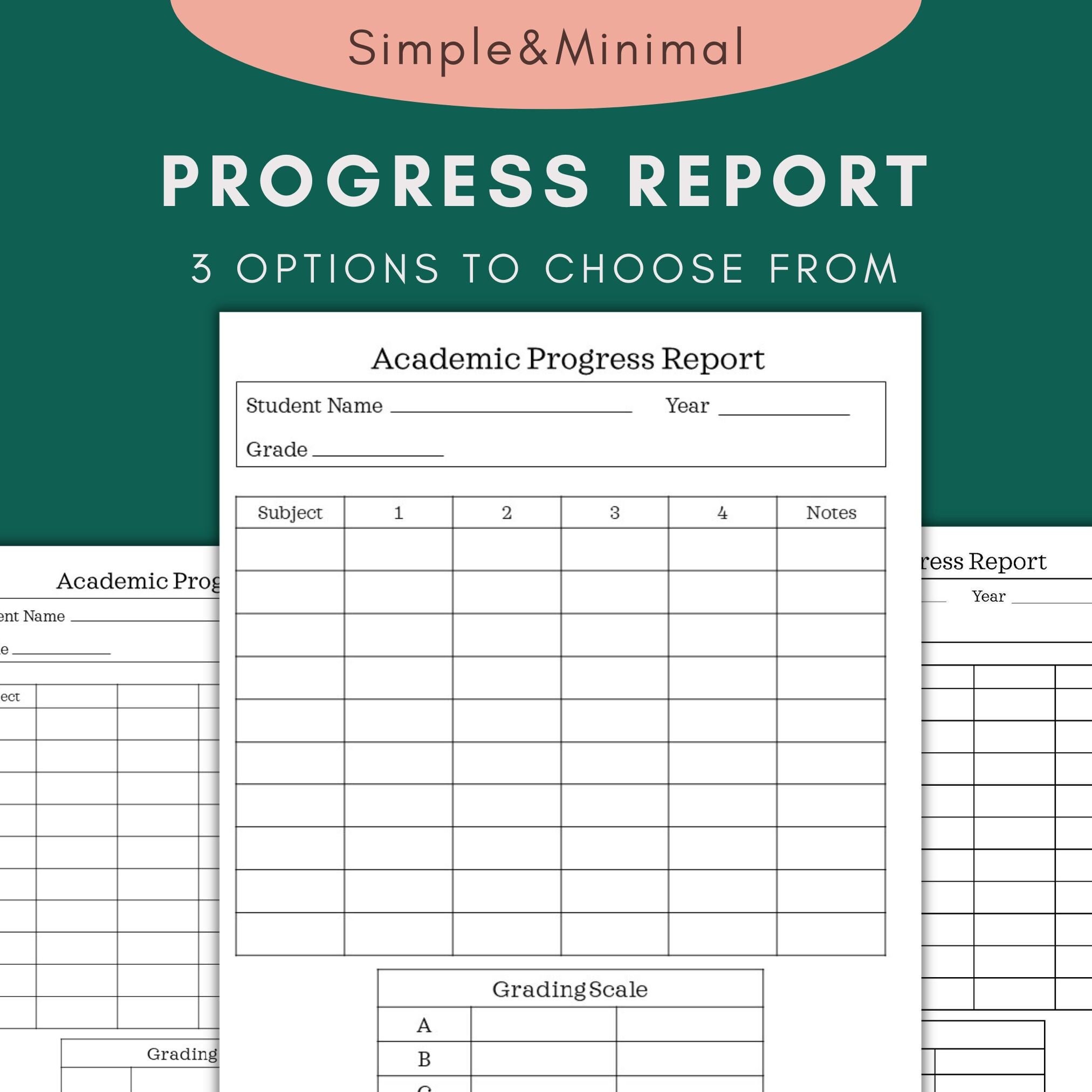 Homeschool report card homeschool progress report homeschool academic