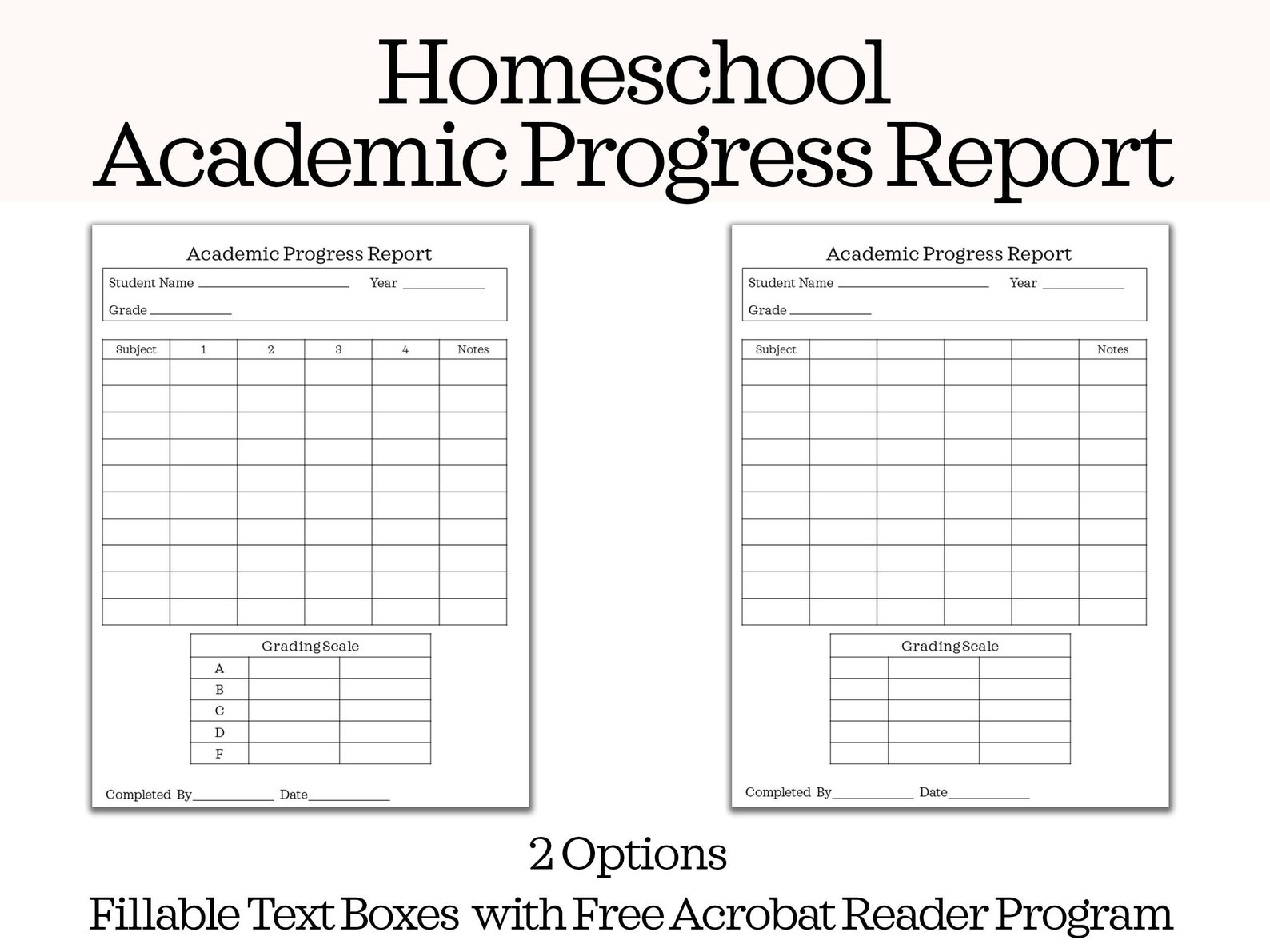 homeschool-report-card-homeschool-progress-report-homeschool-etsy