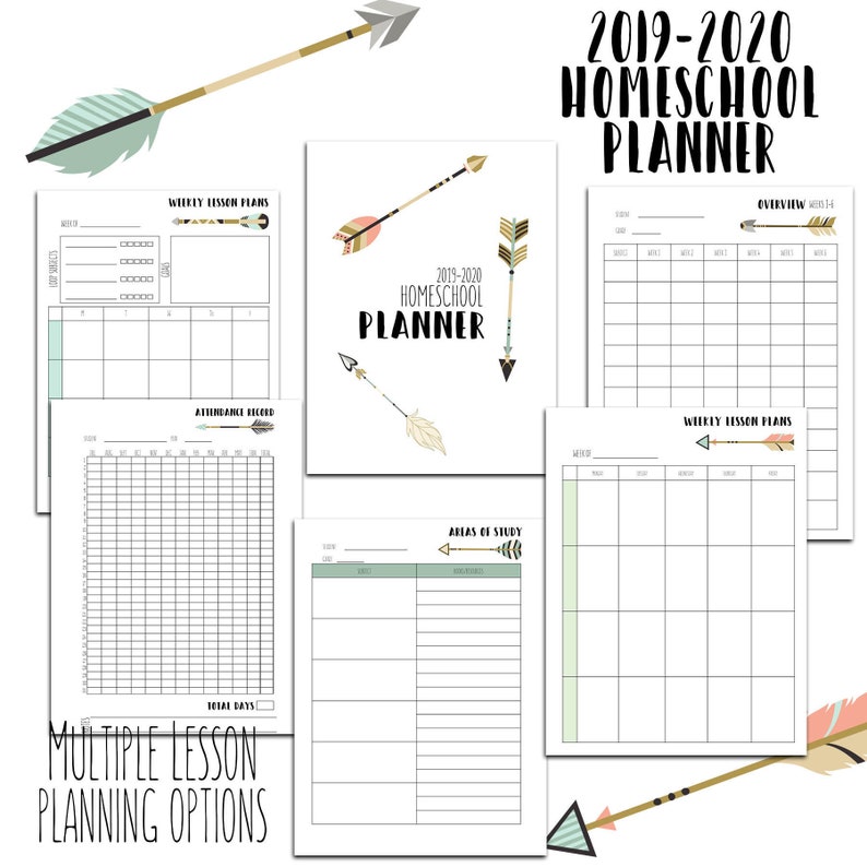 2019-2020 Homeschool Planner- Editable Homeschool Planner- Homeschool Developing Printables photograph regarding Homeschool Planner Printable named 2019-2020 Homeschool Planner- Editable Homeschool Planner- Homeschool Creating Printables