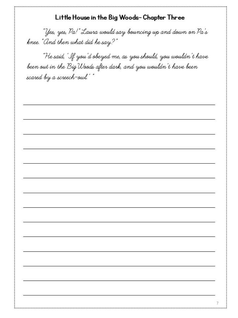 Copywork Printable Copy Work Printables Homeschool Copy Work | Etsy