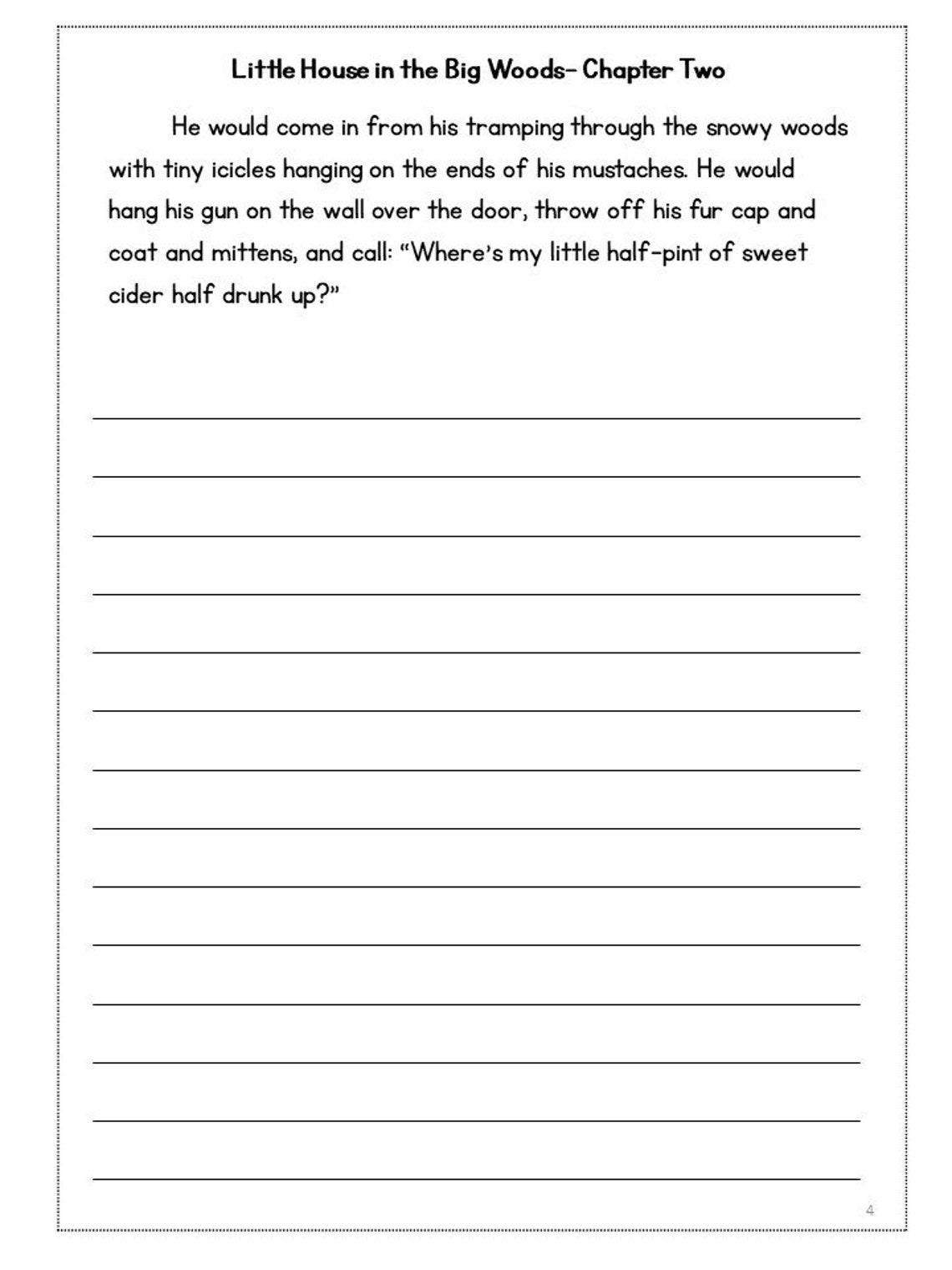 Copywork Printable Copy Work Printables Homeschool Copy Work | Etsy