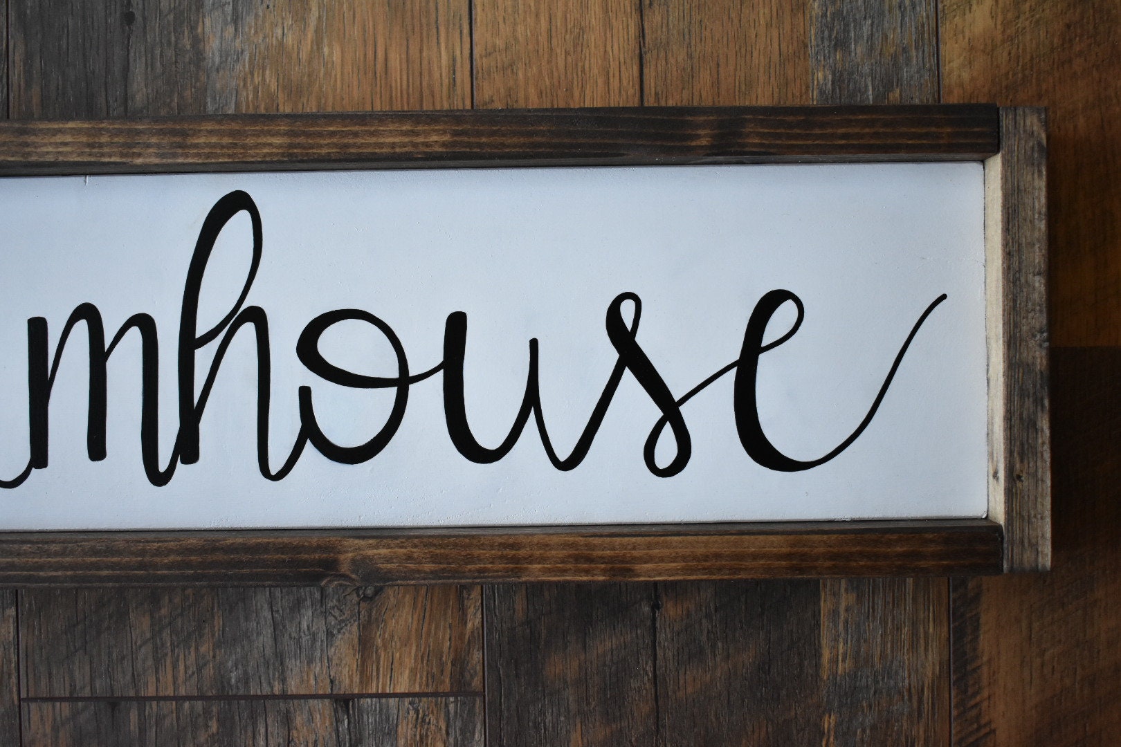 Farmhouse Sign Farmhouse Wood Sign Rustic Sign Framed | Etsy