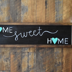 Home Sweet Home Sign - Home Sweet Home - Home Sign - Wood Home Sign - Housewarming Gift - New Home Gift - Rustic Sign - Farmhouse Sign