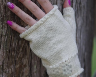 Hand warmers, merino wool sleeves 100%